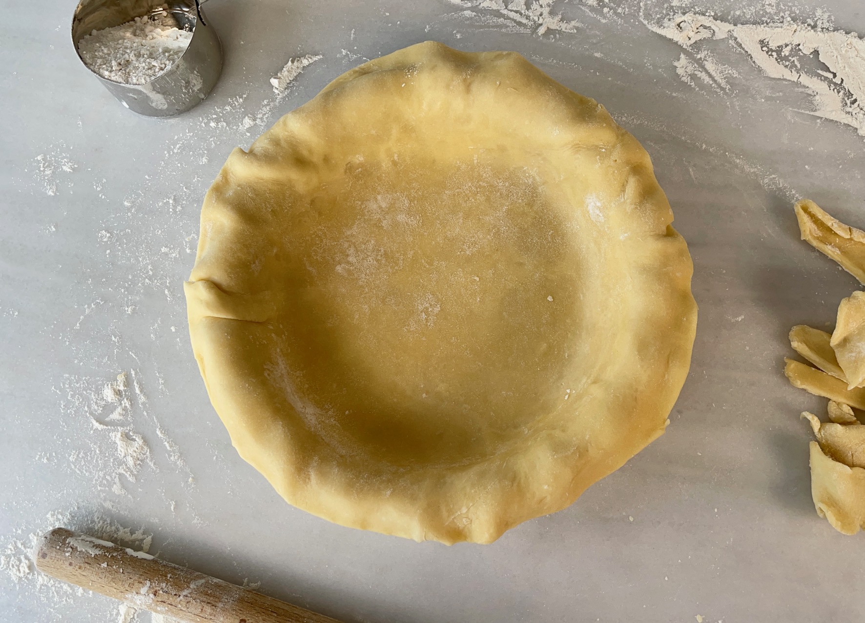 Pâte Brisée /How to Make French Short Crust Dough - Kitsune Golden